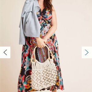 Anthropologie Maeve Floral Paisley Maxi Dress - Multicolor